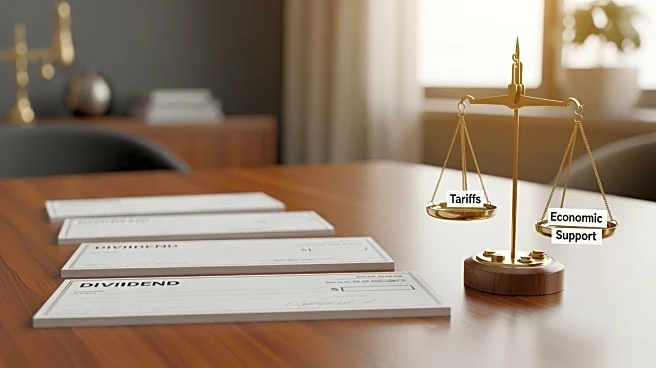 President Trump Proposes $2,000 Tariff Dividend Checks for Low-Income Individuals