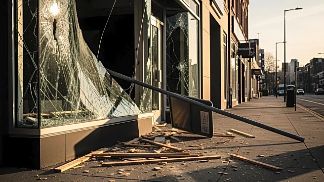 Driver Flees After Intentionally Crashing Into Wood Village Chipotle, Causing Business Closure