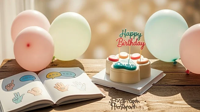 Students Learn Sign Language for Deaf Therapy Dog's Birthday Celebration