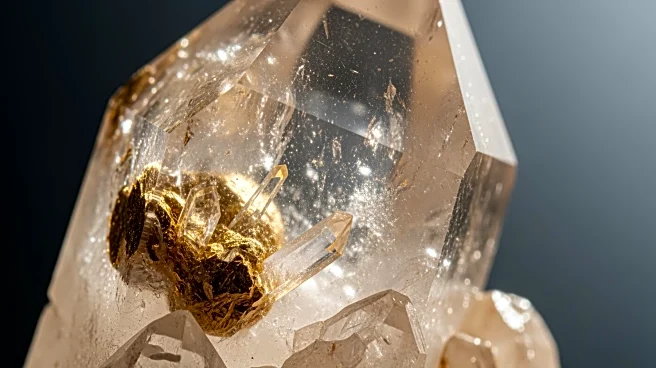Researchers Discover Earthquakes Can Rapidly Form Gold Nuggets in Quartz