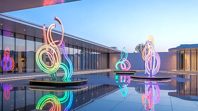 Manar Abu Dhabi Showcases Public Art with Light Installations