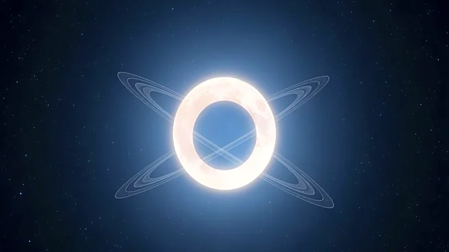 Night Sky Features Rare Lunar Occultation and Saturn's Vanishing Rings