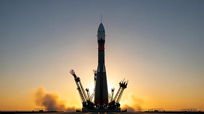 Soyuz Rocket Prepares for Launch with New Crew to International Space Station
