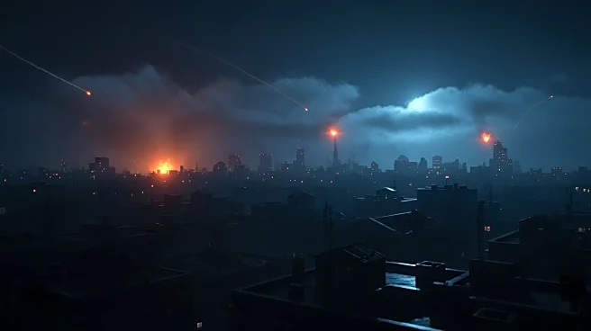 Russian Missiles Strike Kyiv, Causing Fires and Casualties