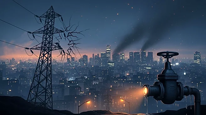 Russian Missile Attack on Kyiv Disrupts Power and Water Services