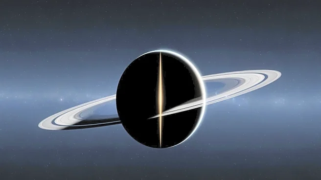 Saturn's Rings Present Rare Edge-On View for Observers