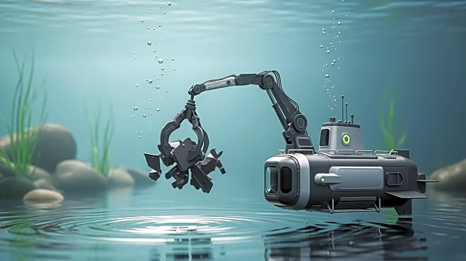 German Researchers Develop Grapple Mini-Sub for Underwater Trash Removal