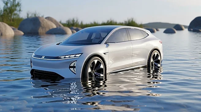 BYD Showcases YANGWANG U8's Floating Capability in Demonstration