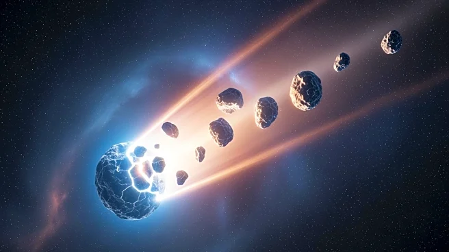 Fractured Comet C/2025 K1 (ATLAS) Observed in Live Stream as It Moves Away from Sun