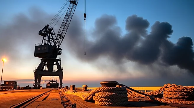 Salvage Operations Underway for Containership After Fire at Port of Los Angeles