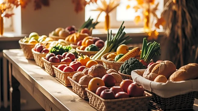 Patriots Owner Robert Kraft and Players Distribute Thanksgiving Food Baskets