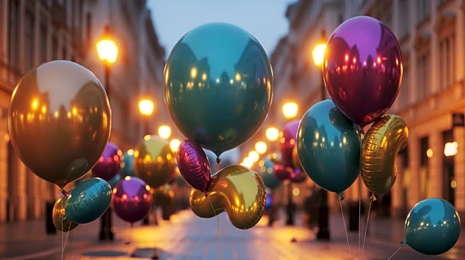 Macy's Thanksgiving Day Parade Balloon Inflation Event Draws Crowds in NYC