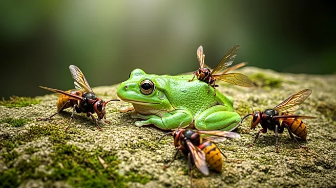 Frogs Exhibit Remarkable Venom Resistance, Prey on Deadly Hornets