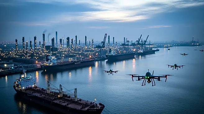 Ukraine Conducts Drone Strikes on Russian Seaport and Oil Refinery