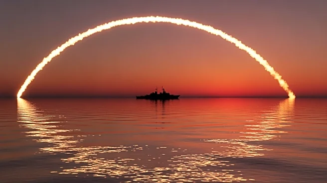 Iran Conducts Missile Launches During Naval Drill Near Strait of Hormuz