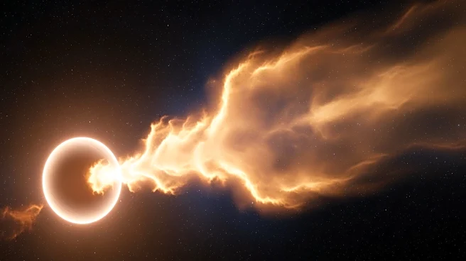 James Webb Space Telescope Observes Helium Escape from Exoplanet WASP-107b