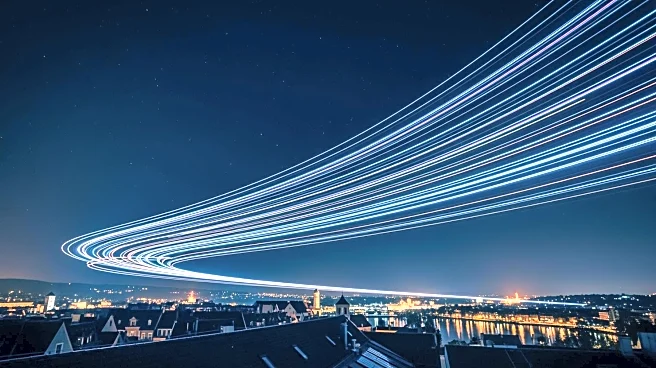 Chinese Rocket Test Flight Creates Unusual Light Display Over Europe