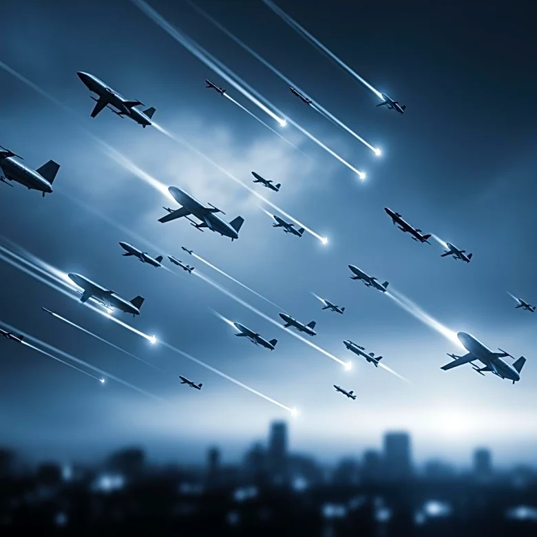 Russia Launches Over 700 Drones and Missiles at Ukraine Overnight