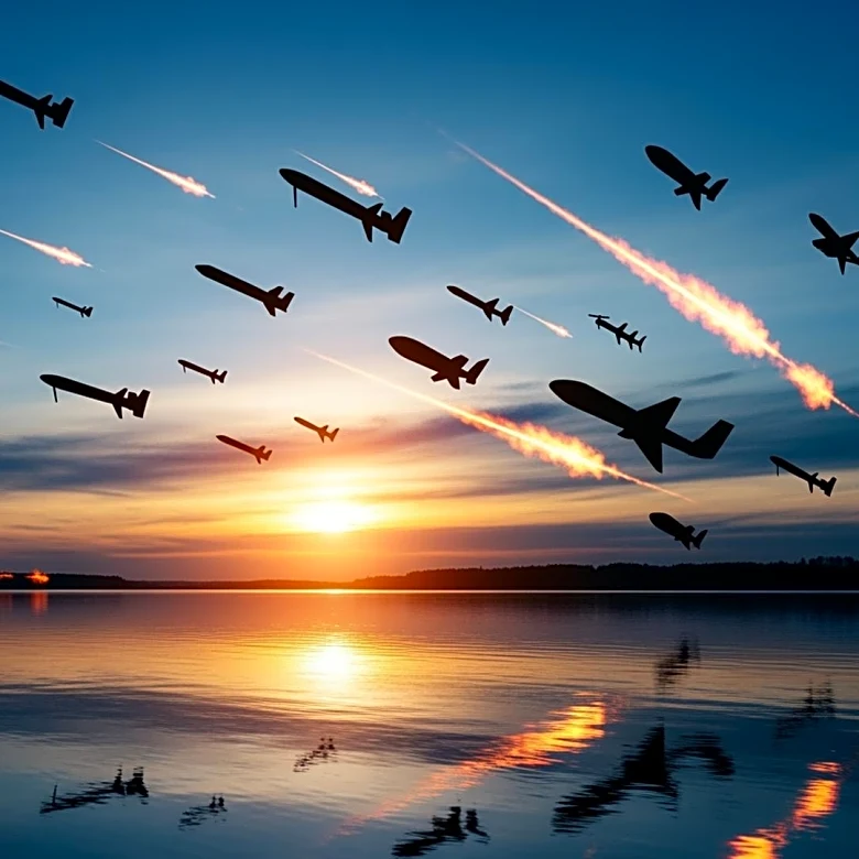 Russia's Drone and Missile Barrage on Ukraine Amid Peace Talks