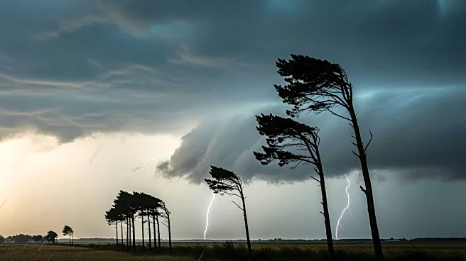Severe Weather Warnings Issued as Heavy Rain and Strong Winds Threaten Regions