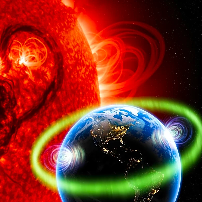 Carrington-Class Sunspot and Geomagnetic Storms Impact Earth’s Space Weather
