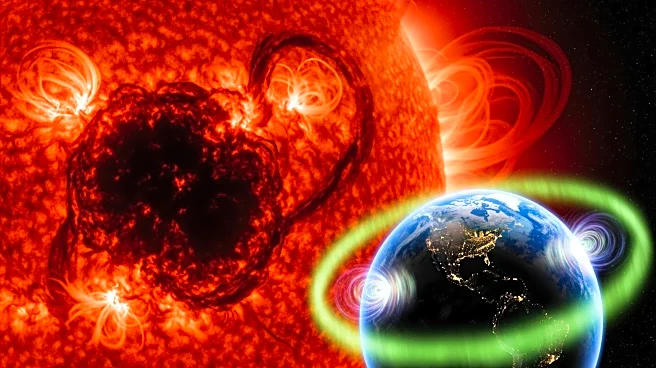 Carrington-Class Sunspot and Geomagnetic Storms Impact Earth’s Space Weather