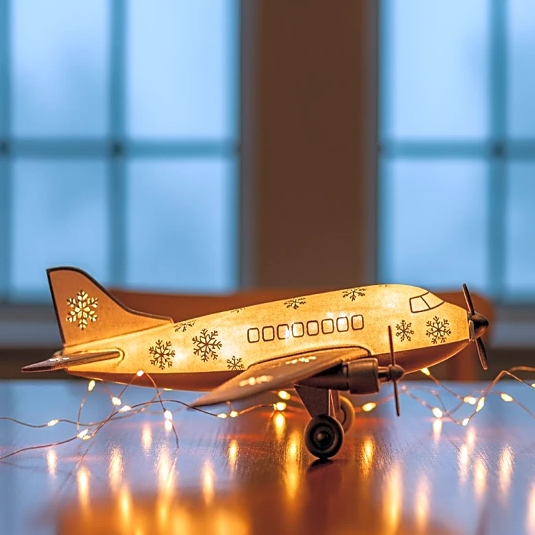 Newark Airport Hosts United Airlines' 'Fantasy Flight to the North Pole' for Pediatric Patients