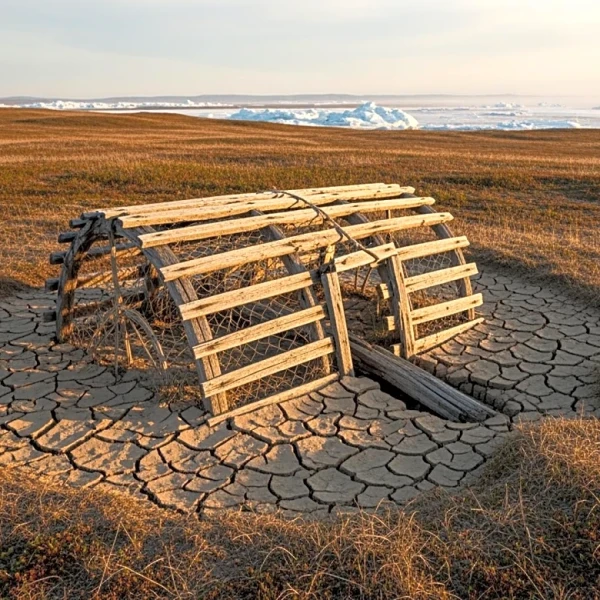 Hiker's Discovery of Ancient Reindeer Trap Highlights Global Ice Loss Impact