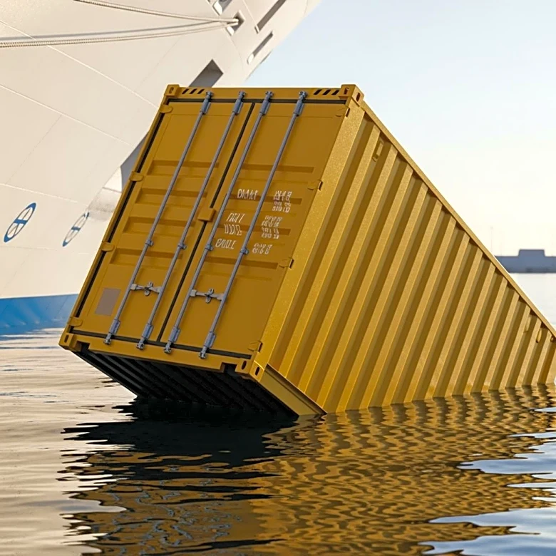 Overboard Containers Delay Cruise Ship Departure in Southampton