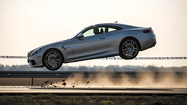 Mercedes Benz Crash in Romania: Airborne Incident Caught on Video