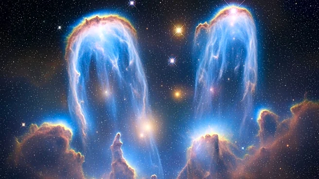 Gemini Observatory Unveils 'Heavenly Rains' Image, Echoing 'Pillars of Creation'