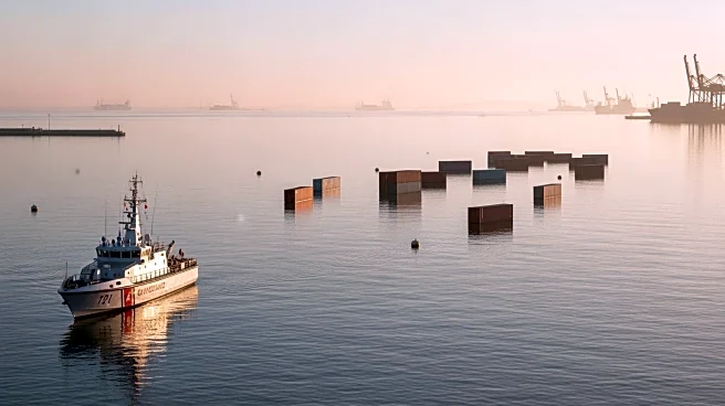 Maritime and Coastguard Agency Responds to Container Spill in Solent, Disrupting Shipping