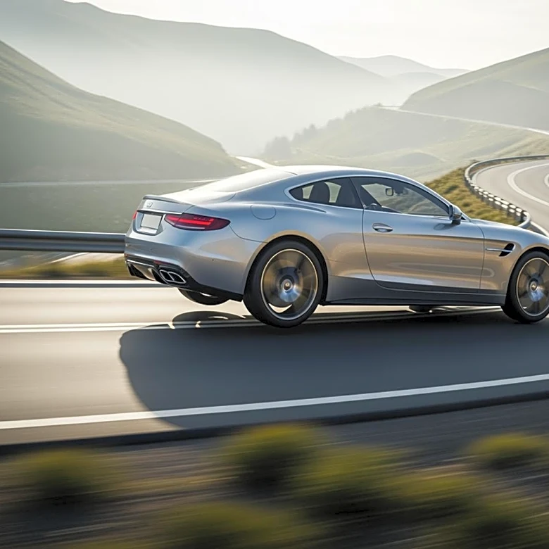 Mercedes Benz Goes Airborne in Romania, Driver Faces License Suspension