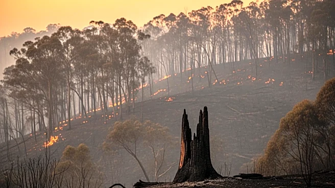 Australian Wildfires Devastate Homes and Claim Firefighter's Life