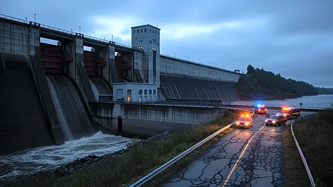 Russian Attack on Pechenihy Dam in Ukraine's Kharkiv Region Halts Traffic and Prompts Emergency Response