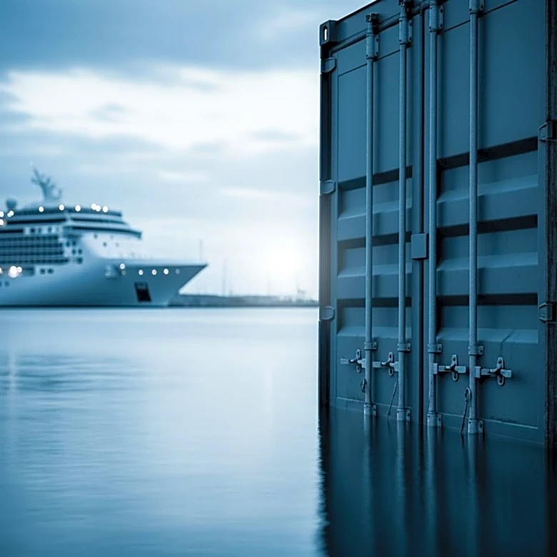 Overboard Containers Cause Delays for Cruise Ship in Southampton