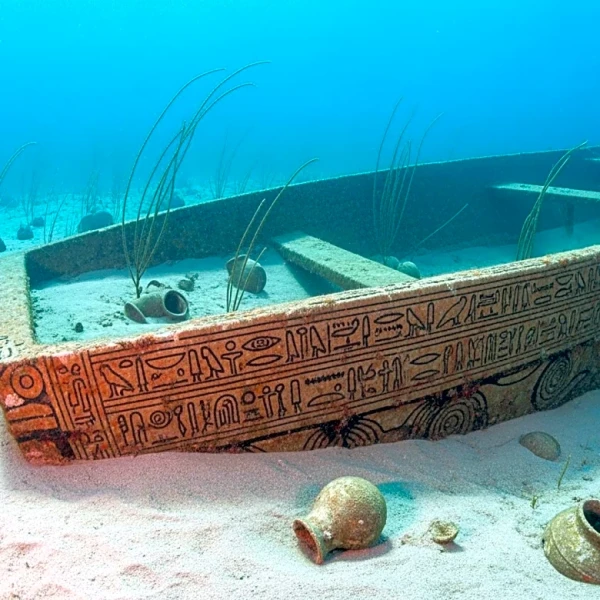 Archaeologists Uncover Ancient Egyptian Pleasure Boat Wreck in Alexandria