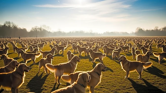 Argentina Sets Unofficial World Record with Gathering of 2,397 Golden Retrievers