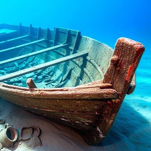 Archaeologists Uncover Ancient Egyptian Pleasure Boat Wreck Near Alexandria