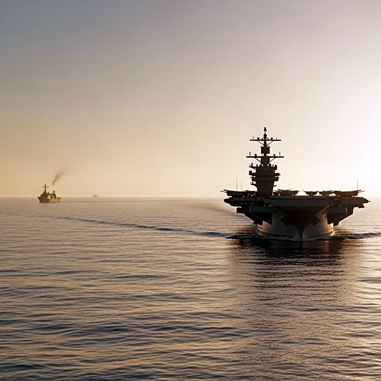 U.S. Navy Deploys Carrier Strike Groups for Strategic Operations Across Global Waters