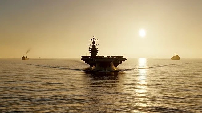 U.S. Navy Deploys Carrier Strike Groups for Strategic Operations Across Global Waters