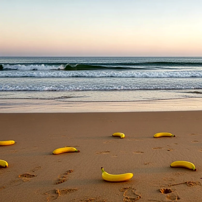 Cargo Spill Near England's Coast Results in Banana Beach Landing