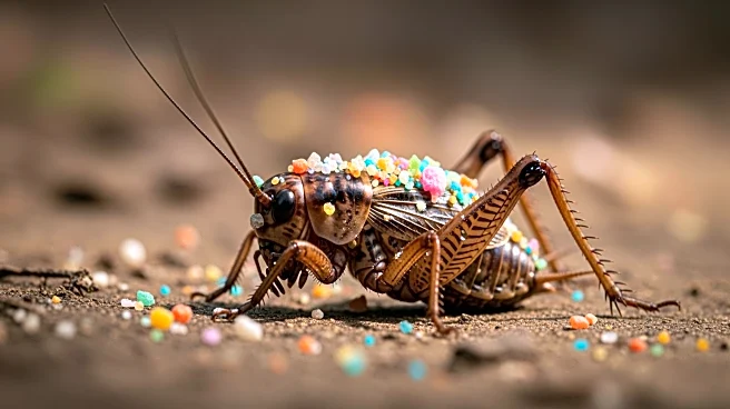 Study Reveals Crickets' Ingestion of Microplastics and Potential Environmental Impact