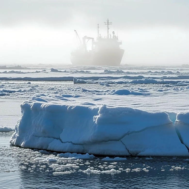 Early Arctic Ice Halts Russian LNG Shipments to China