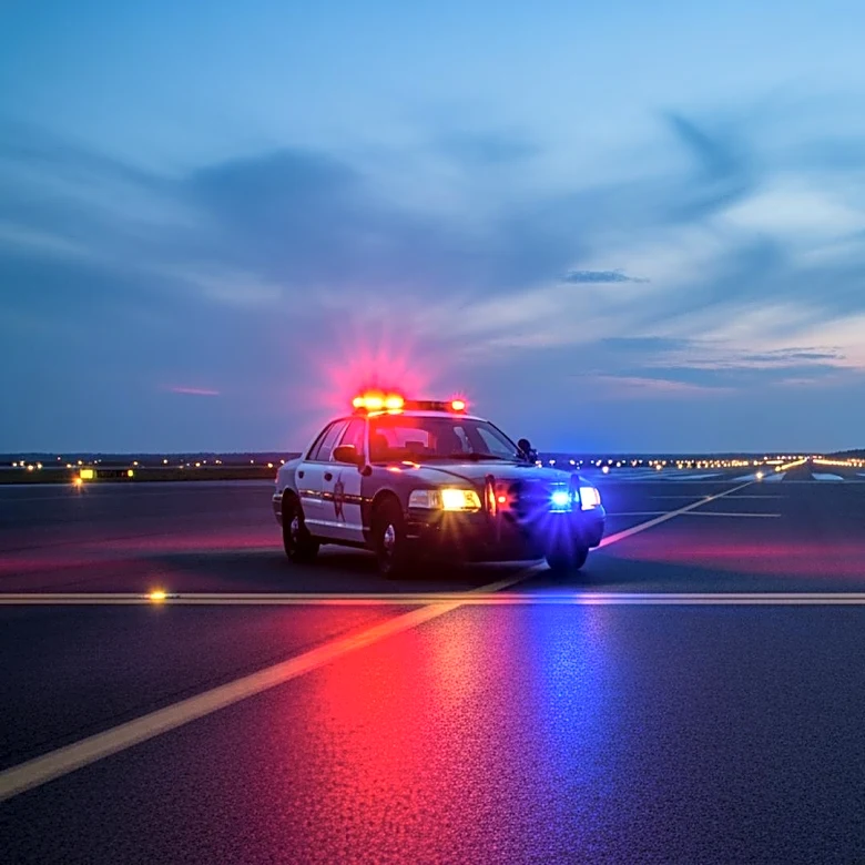 High-Speed Pursuit Concludes with Suspect on John Wayne Airport Taxiway