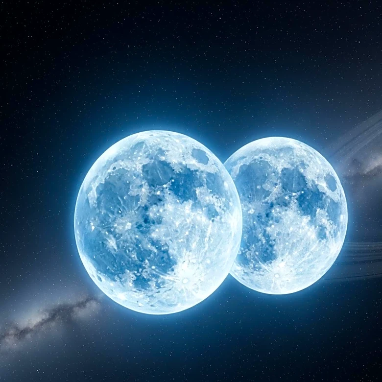 Saturn's Moons Dione and Tethys: A Celestial Dance on December 9