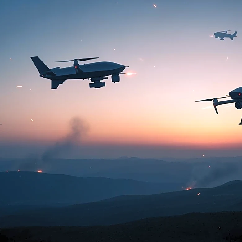 Ukraine and Russia Engage in Drone Warfare Amid Ongoing Conflict