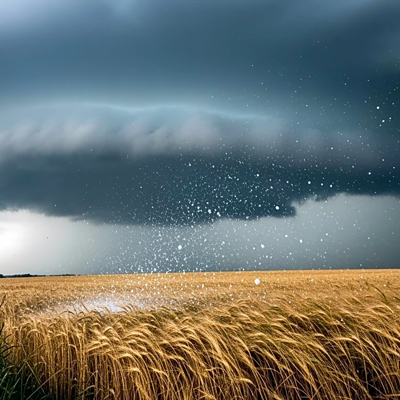 Meteorologist Predicts Hail Conditions to Extend Westward, Impacting Farmers