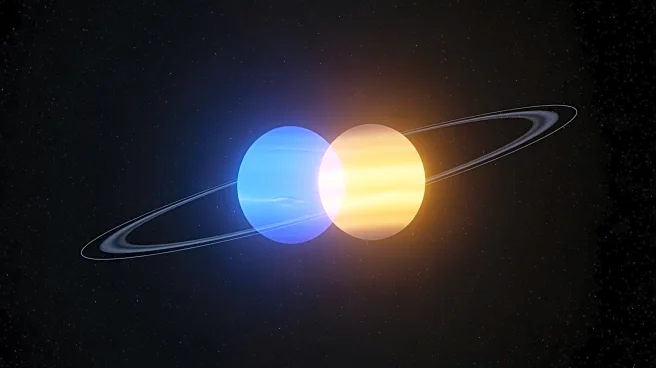 Neptune's Stationary Point Marks End of Retrograde Motion, Visible Near Saturn