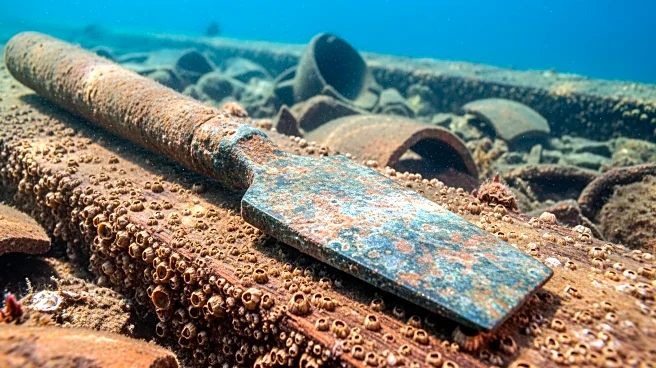 1,500-Year-Old Chisel Discovered in Byzantine Shipwreck Near Haifa